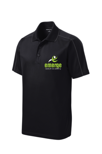 Men's Golf Polo (Lime/Grey/Black) - Image 2